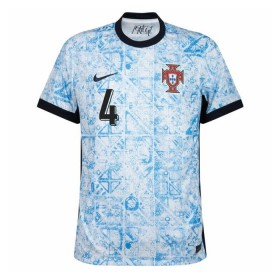 Fotbalové dres Portugalsko Ruben Dias 4 Venkovní ME 2024 Krátký Rukáv